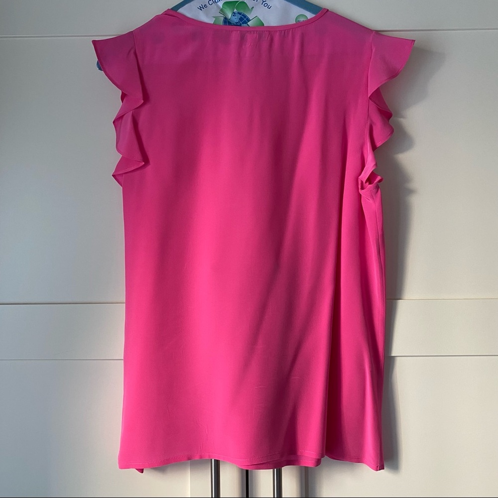 J Crew Flutter Sleeve Top